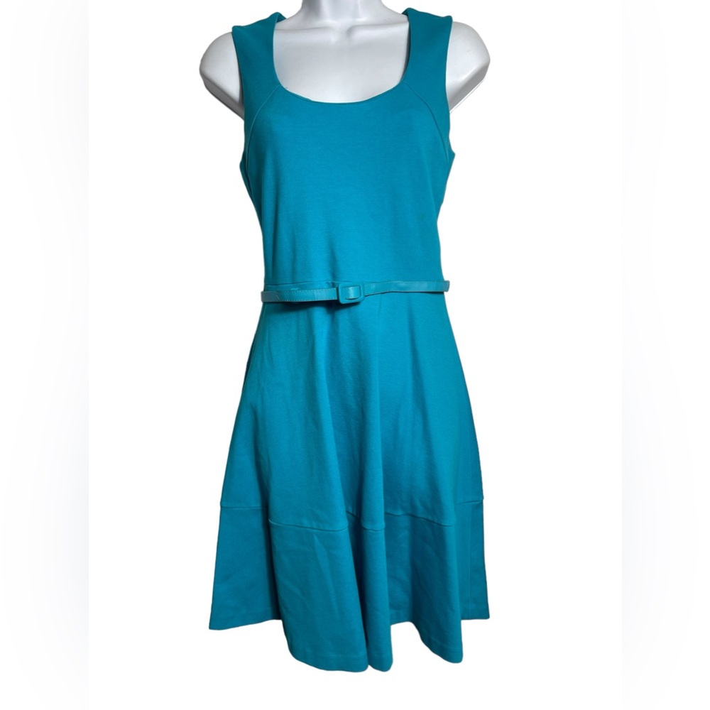 Banana Republic size 0 stunning turquoise summer‎ dress with belt 🩵🩷🩵